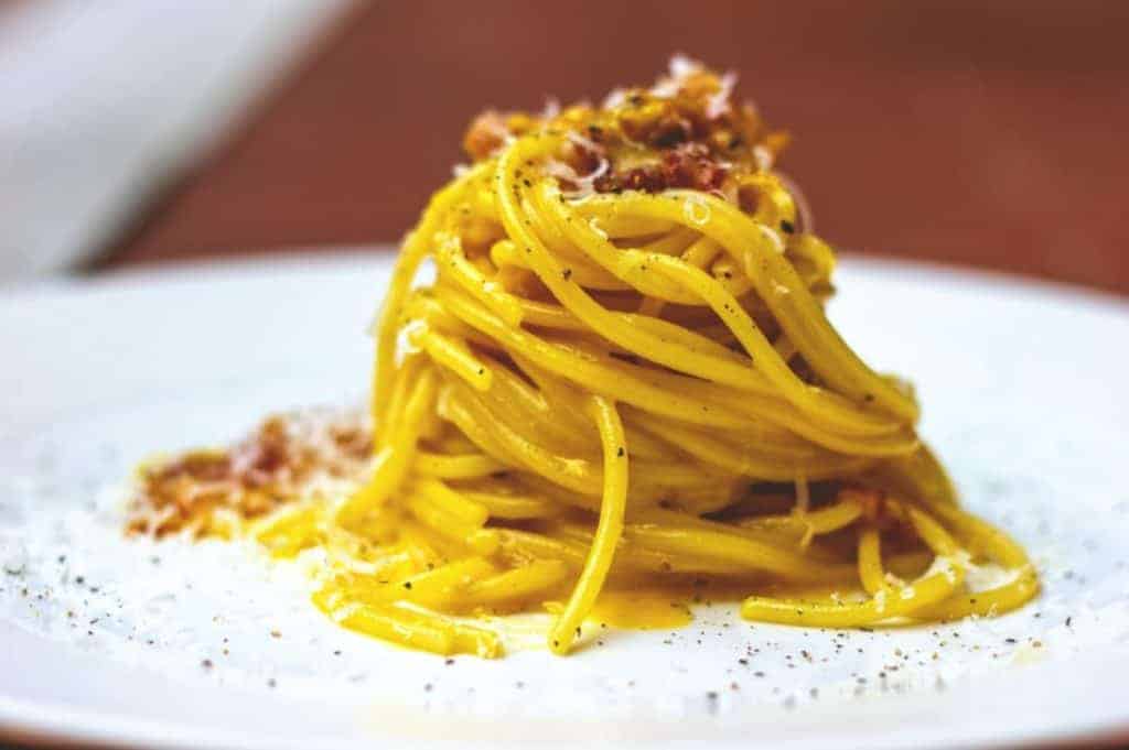 pasta carbonara zonder ei