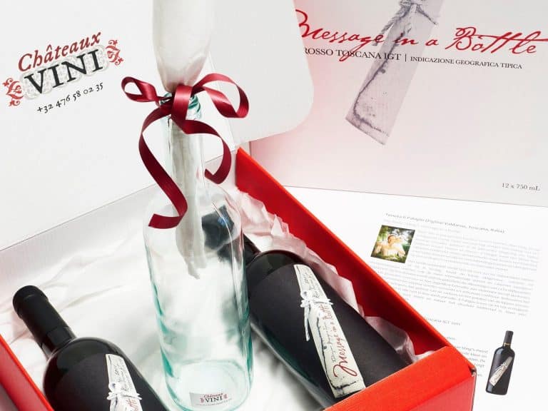 châteaux vini groot-bijgaarden sting message in a bottle Horeca Webzine