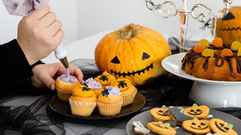 halloween snacks gerechten pasta desserts cocktails dranken